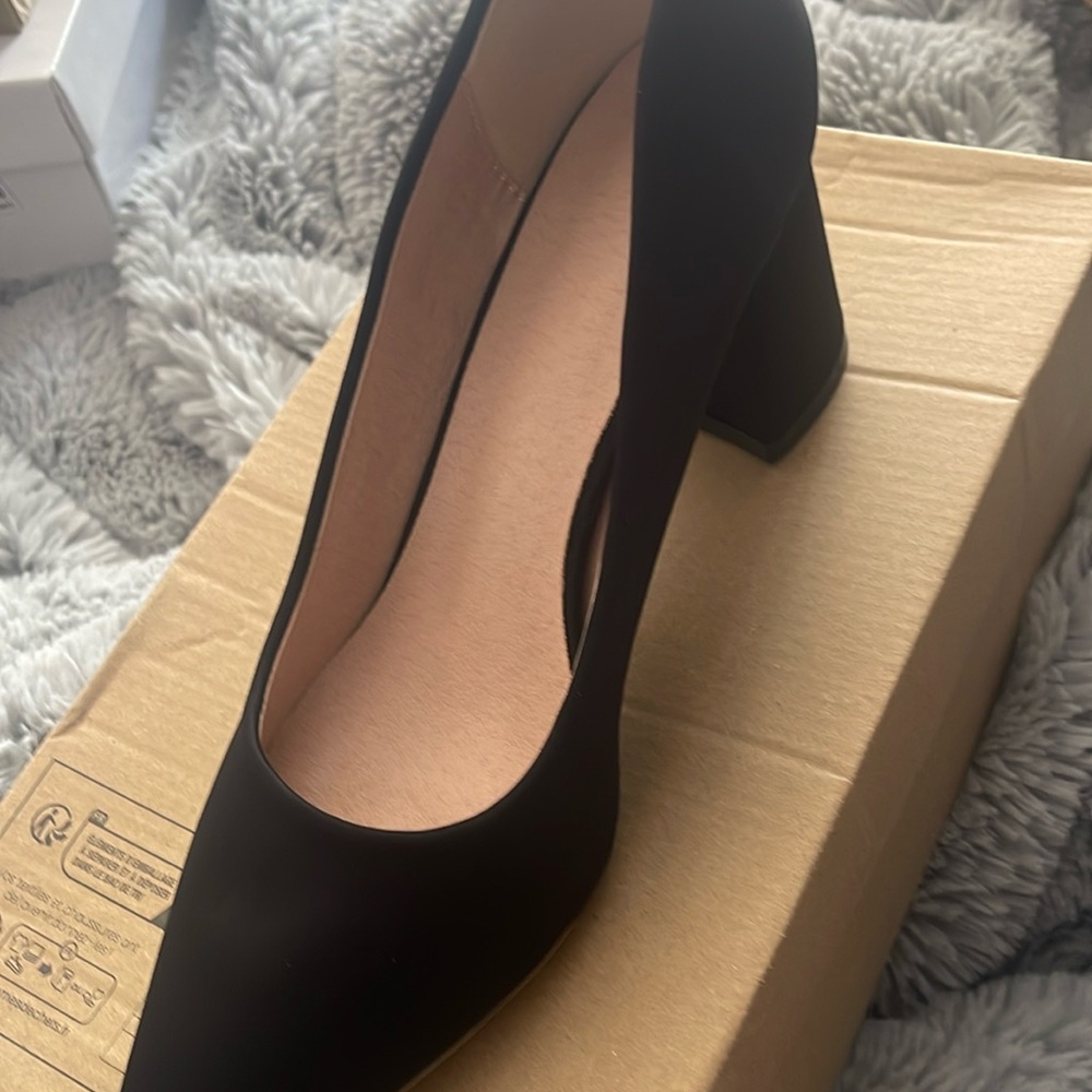 Brand new little black heels for work or every day use